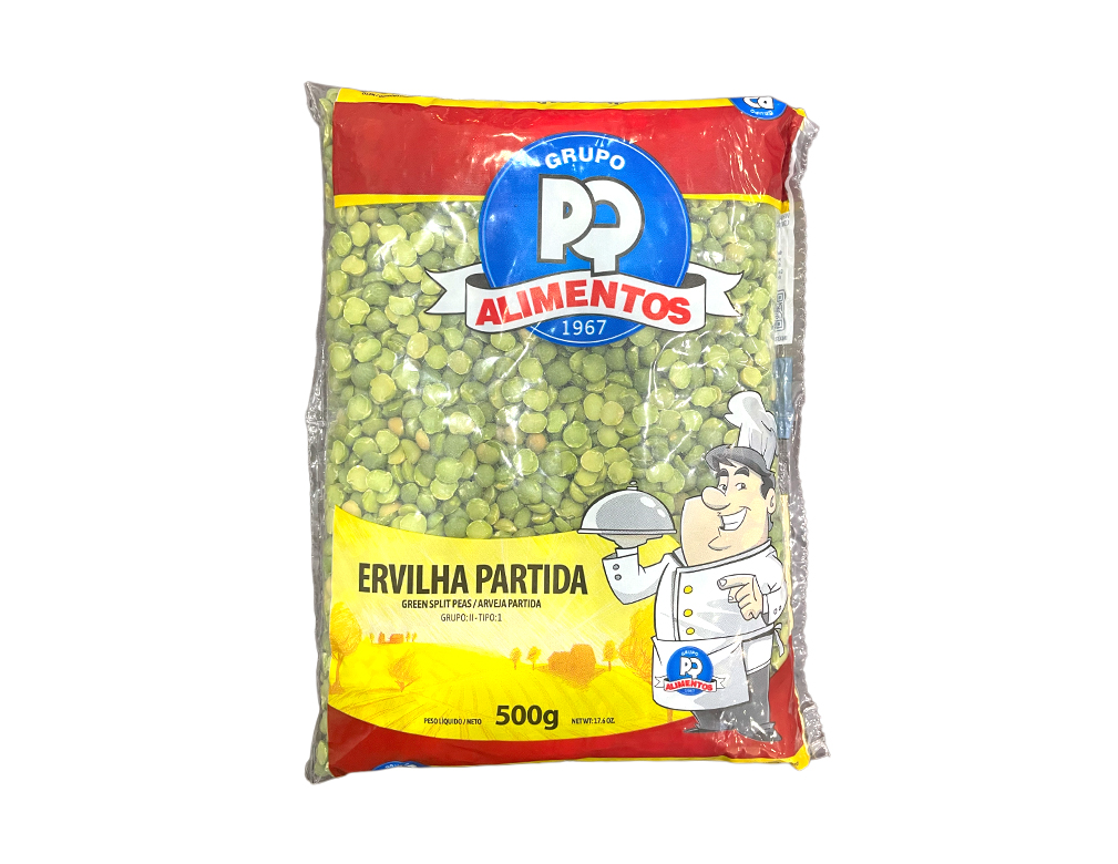 ERVILHA PARTIDA PQ 500 G (FDO 12 PCT)